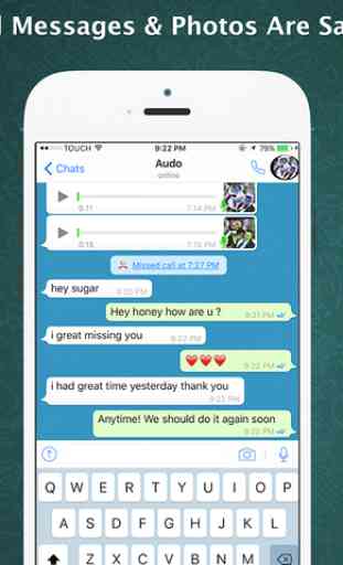 Password for Whatsapp AppLock PRO - Lock With Password or Touch ID for hidden messages 4