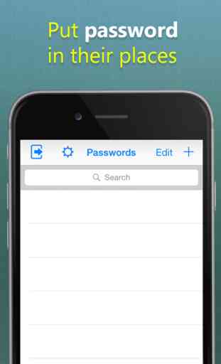 Password Manager - A Secret Vault for Your Digital Wallet with Fingerprint & Passcode 2
