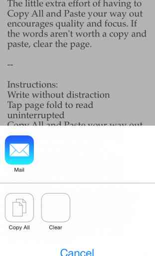 Pop for iOS — a piece of paper to write notes, ideas and things to do 1