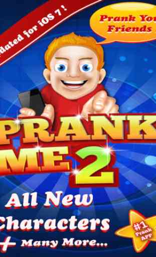 PRANK ME! 2 - Funny Free Practical Joke Fake A Call & Trick Your Friends App for iPhone, iPod Touch & iPad 4
