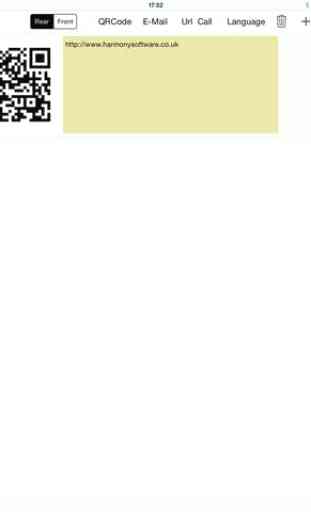 QR-Code and Barcode Scanner & Generator with Control from file option 4