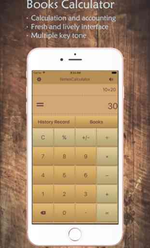 Remark calculator- store the history, editing and notes of each operation content, scale, live voice broadcast 1