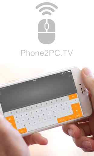Phone2PC.TV App - Remote - Keyboard and Mouse 1