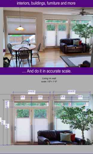 Photo Scale Measurements & Dimensions for measuring in home Design 1