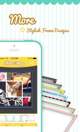 Pic-Frame Grid, Picture Collage Maker & Photo Editor Effects 4
