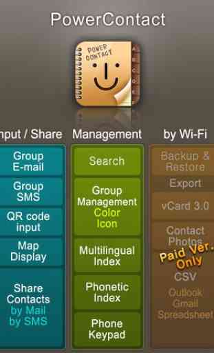PowerContact LE (Contacts Group Management with Color & Icons) 2