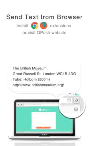 QPush - Push Text and Links from PC, Quick & Easy 2