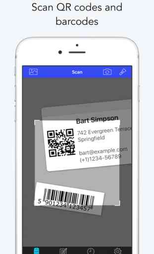 QR Code Reader and Barcode Scanner by QRbot.net 1