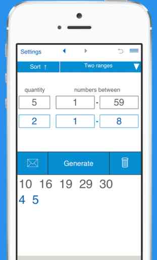 Random Number Generator and Random Numbers Picker for lottery tickets 1