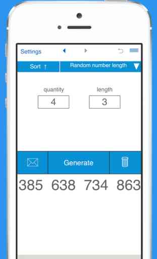 Random Number Generator and Random Numbers Picker for lottery tickets 4