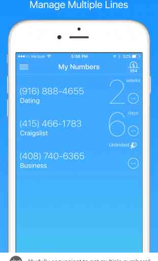 RingMeMaybe: Free Phone Number, Talk and Text 4