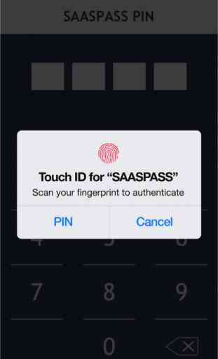 SAASPASS Authenticator Multi Factor Authentication 4