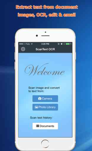 Scan Text OCR App - Convert picture to text easily 1
