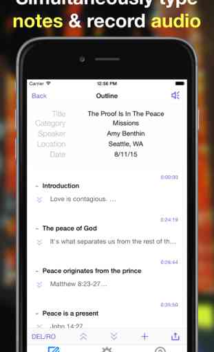 Sermon Notes PRO - Church Lecture, Worship, Audio, and Bible Reference 2