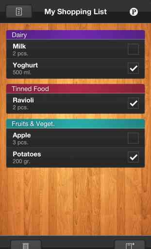 Shopping List Free (Grocery List) 1