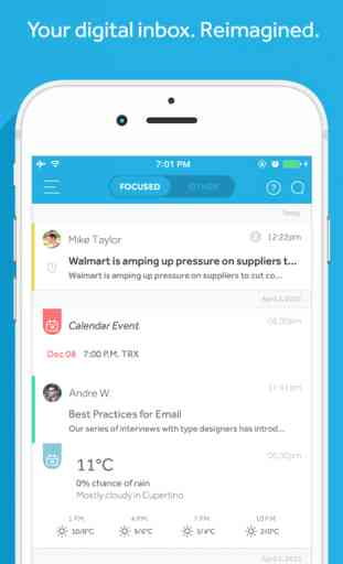 SlideMail – Email app for Gmail, AOL, Exchange, iCloud 1