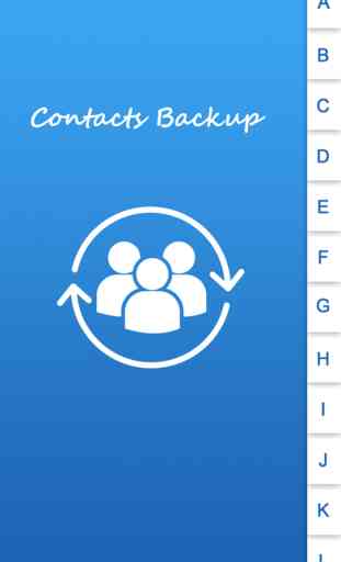 Smart Contacts Backup - (My Contacts Backup) 1