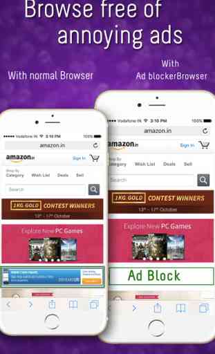 ADS Block Pro - best ad blocker app, block all annoying ads on the web for free, browse faster and save data 2
