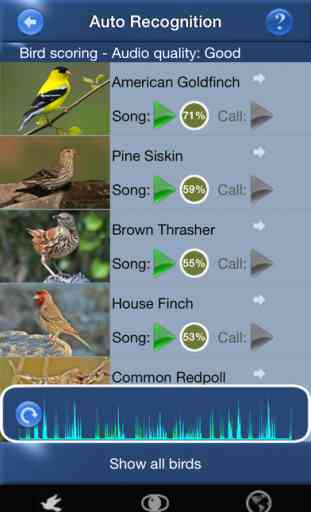 Bird Song Id USA Automatic Recognition and Reference - Songs and Calls of America 1