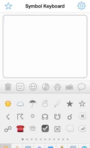 Symbol Keyboard - Unicode Icons Signs,Characters Symbols,Emoji Art for Texting 1