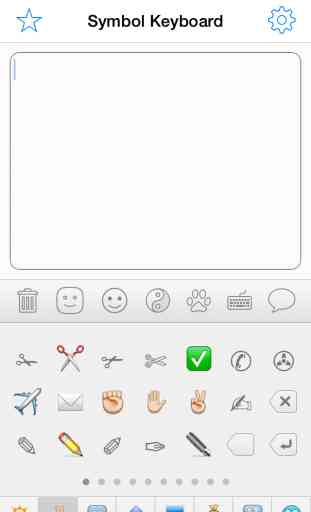 Symbol Keyboard - Unicode Icons Signs,Characters Symbols,Emoji Art for Texting 2