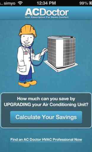 ACDoctor's High Efficiency HVAC Savings Calculator 1