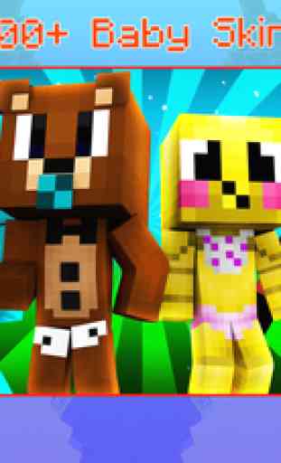 Baby Skins for Minecraft PE - Boy & Girl Skinseed 3