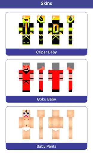 Baby Skins for Minecraft PE - Boy & Girl Skinseed 4
