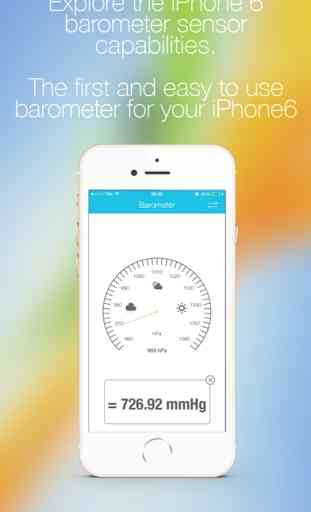 Barometer and Widget for iPhone6 and iPhone 6 Plus 1