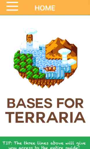 Bases for Terraria Game 1
