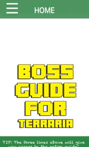 Boss Guide For Terraria 1