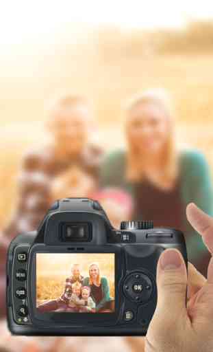 Camera Photo Frame - Selfie frame in DSLR Camera 3