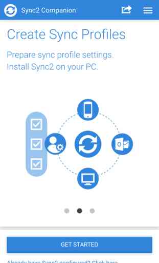 Sync2 Companion - Sync for Outlook & Gmail Calendar, Contacts 1