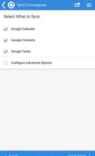Sync2 Companion - Sync for Outlook & Gmail Calendar, Contacts 3