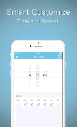 Talking Alarm Clock -free app with speech voice 3