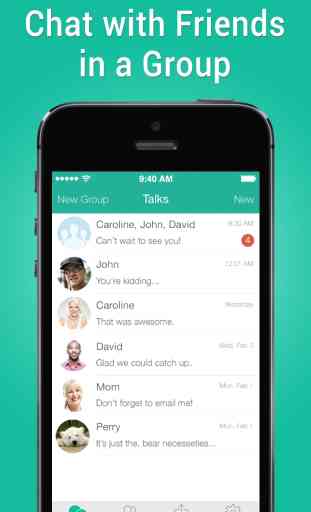 Talkray - Free Call and Texts Live Messenger 4