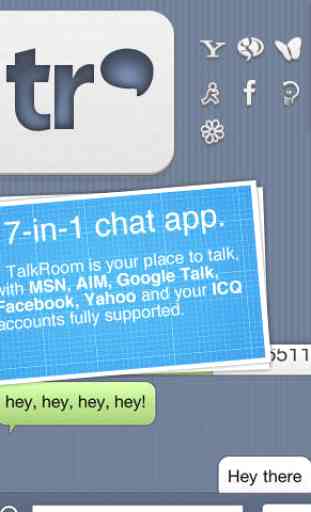 TalkRoom - Multiservice instant messenger 1
