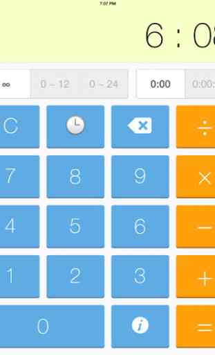 Time + Calculator over Hours Minutes and Seconds 4