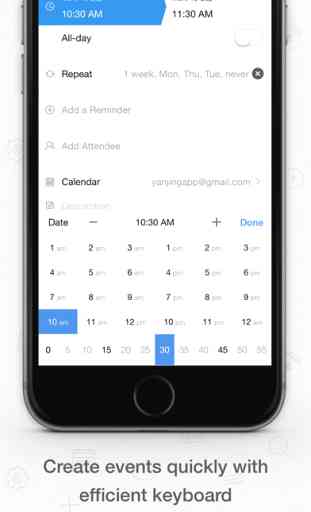 Tiny Calendar Pro - Sync with Google Calendar 3