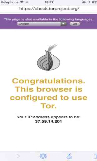 TOR Powered VPN Browser 4