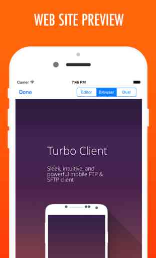 Turbo Client | FTP client & SFTP client with Text Editor 3