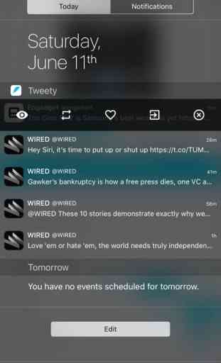 Tweety - Show Twitter Timeline on Lock Screen 1