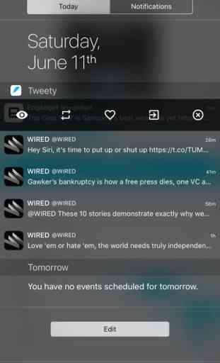Tweety - Show Twitter Timeline on Lock Screen 2