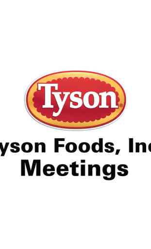 Tyson Foods Meetings App 4