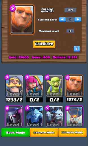 Ultimate Calculator for Clash Royale 2