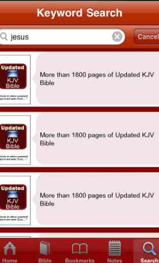 Updated KJV Bible Free Version 4