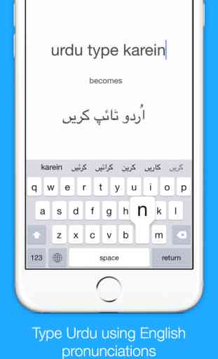Urdu Transliteration Keyboard by KeyNounce 1