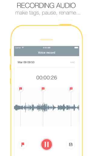 Voice Recorder Free - Recording Audio Memos App 1