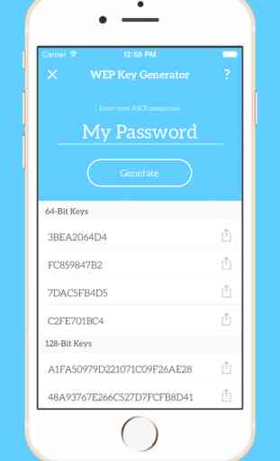 WiFi Utilities - WEP Key Generator & Password Finder 1