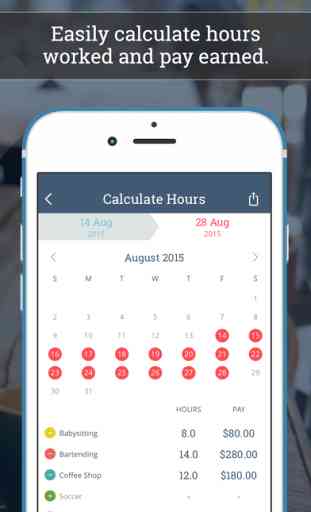 WorkTime + Work Schedule, Shift Calendar & Job Manager 2